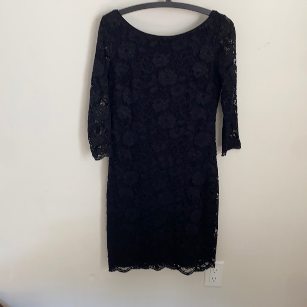 White House Black Market, Sz S, lace sheath dress